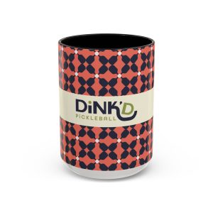 DiNK'D Accent Coffee Mug (15oz) - Coral