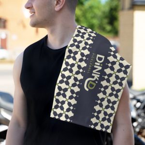 DiNK'D Rally Towel, 11x18 - Navy