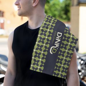 DiNK'D Rally Towel, 11x18 - Green