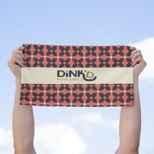 DiNK'D Rally Towel, 11x18 - Coral